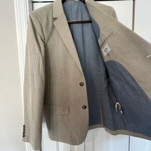 Tan Jack Spade 40R blazer